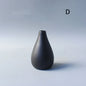 Ceramic Small Flower Bud Vase - Minimalist Japanese-Style Tabletop Home Decor