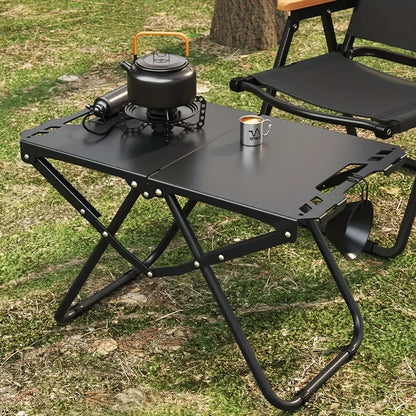 Portable Foldable Camping Picnic Table – Lightweight Compact Outdoor Table, Space-Saving High Load Capacity