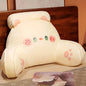 70 x 50 cm (27.6 x 19.7 in) Large Bedhead Backrest Pillow, Cartoon Cat Sofa Reading Cushion, Maternity Waist Support