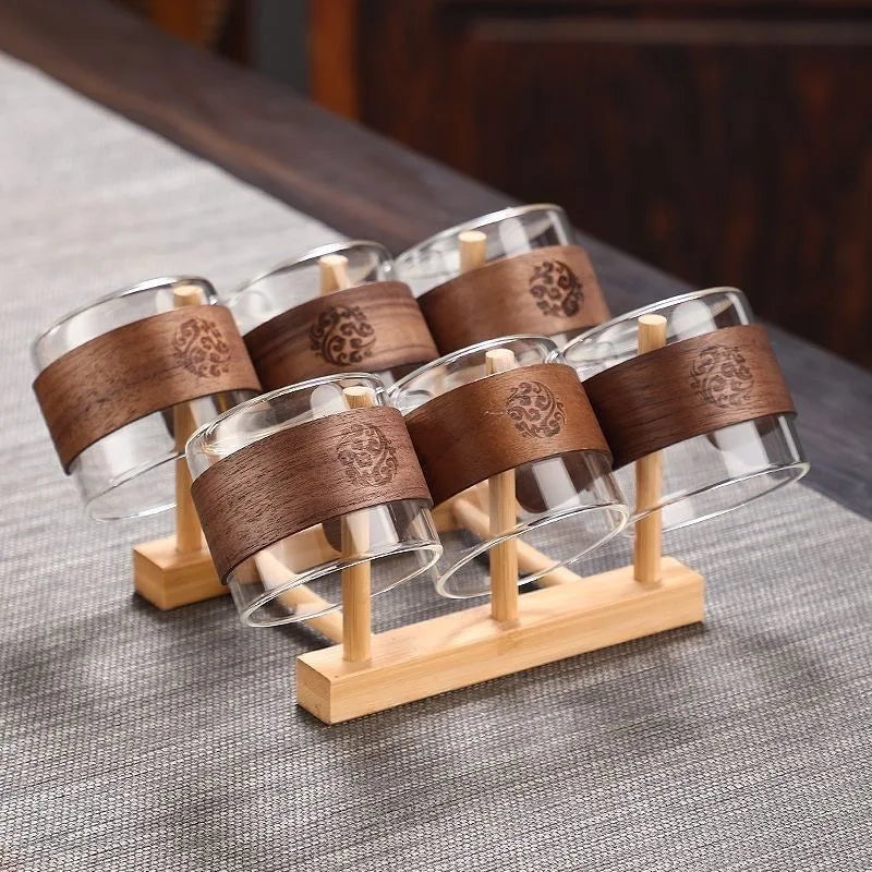 Elegant Glass Tea Cup