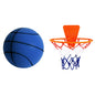 Kids Silent Foam Basketball — Indoor Squeezable Bounce Ball, Sizes 3/5/7
