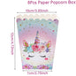 Unicorn Gift Boxes Birthday Party Decoration Kids Unicorn Party Favor Boxes Baby Shower Birthday Party Decorations Supplies