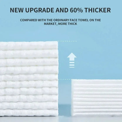 Disposable Non-Woven Hand Towels – Quick-Absorb Cotton Blend for Bathroom & Travel
