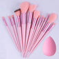 Soft Fluffy Professional Makeup Brush Set - 13-16pcs for Foundation, Eyeshadow, and More