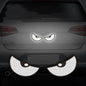 Reflective Devil Eye Car Stickers - 2-Pack Visibility & Safety Decals