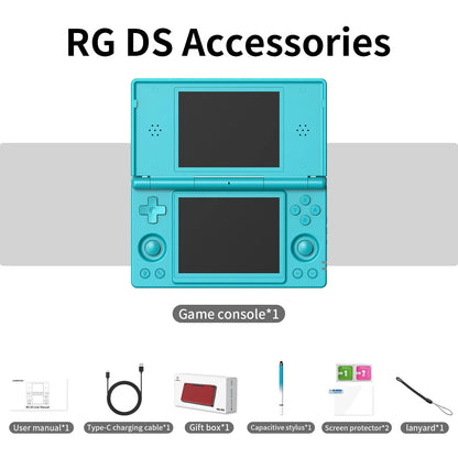 Anbernic RG DS Flip Handheld Game Console 4" IPS HD Dual Screen