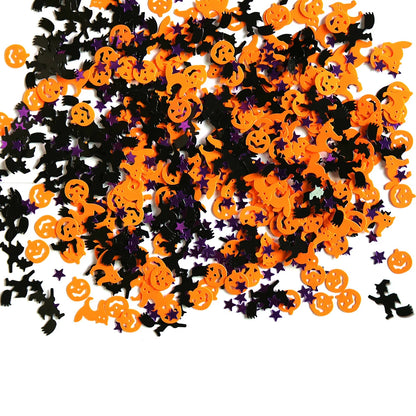 Halloween Table Confetti - Ghost, Cat & Spider Designs