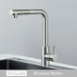 Black Pull-Out Kitchen Faucet Retractable Spray Single-Handle Deck-Mounted Mixer Tap Hot & Cold