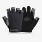 Fingerless Gym Gloves for Men & Women - Anti-Slip Breathable Workout & Cycling Gloves