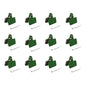 2/4/12-Pair Hydraulic Disc Brake Pads for Mountain Bikes — Resin, Semi-Metal & Ceramic Options