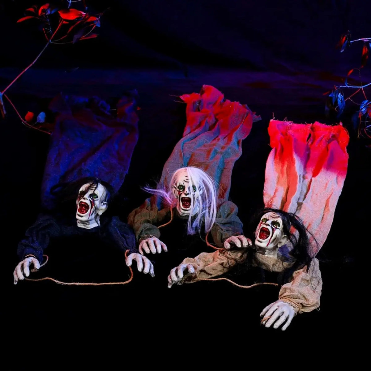 Halloween Hanging Skull Dolls - A, B, C or 3PCS