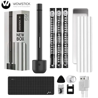 Cordless 64-in-1 Electric Precision Screwdriver Kit – Rechargeable LED Pen Driver with 56 S2 Bits & Magnetic Base