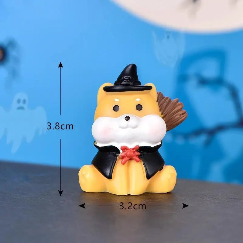 Halloween Mini Resin Figurine, 2-4cm, 16 Designs