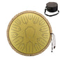 13-Inch (32 cm) 15-Note D-Tone Steel Tongue Drum Glucophone Handpan Percussion