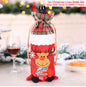 Christmas Wine Bottle Cover Merry Christmas Decorations For Home 2024 Christmas Ornament Xmas Navidad Natal Gifts New Year 2025