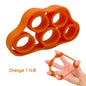 5-Finger Silicone Finger Strengthener Ring – Hand Grip & Finger Exerciser for Rehab, Guitar Practice, Stress Relief