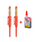 Waterproof Carpenter & Tile Marker Pen 45mm Long Nib — Deep-Hole Woodworking Marker, Black Blue Red (1–6 Pack)