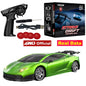 4WD RC Drift Racing Car - 1/43 Mini High-Speed Electric Car with Gyroscope, Realistic Lights, Remote Control Toy for Kids & Adults