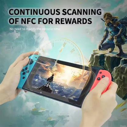 For Amiibo NFC Pixl Emulator Simulator Chargeable Bluetooth Intelligent Simulator for Switch2/Switch WiiU 3DS Game Accessories