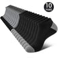 10 Pairs Breathable Low-Cut Socks – Sweat-Absorbing, Odor-Proof for Outdoor Activities