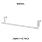 Over-Door Stainless Steel Towel Rack – Hanging Towel Bar for Bathroom & Kitchen Cabinets, 23.5 x 6.2 cm (9.25 x 2.44 in) or 36 x 6.2 cm (14.17 x 2.44 in), 1/2-Pack