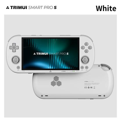 TRIMUI Smart Pro S Handheld Game Console - 4.96" 720p IPS, TMR Hall Joysticks, Active Cooling, 5000mAh, 6 Colors