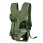 Adjustable Hands-Free Front Pet Carrier Backpack – Breathable Dog & Cat Travel Carrier (Up to 35 lbs / 16 kg)