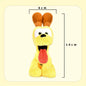 Kawaii Cartoon Cat & Dog Plush Toy - Soft PP Cotton Stuffed Animal Cute Peluche Gift for Kids