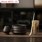4PCS Japanese Matcha DIY Tea-Making Tools Bamboo Matcha Whisk Scoop Bowl Tea Whisk Brush Suits Ceremony Accessories