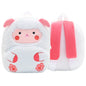 Cute Plush Animal Kids Backpack - Cartoon School Bag for Girls & Boys, Soft Preschool Backpack
