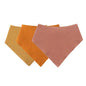 Baby Cotton Bandana Bibs - Triangle Burp Cloths for Feeding & Drool, 16.5 x 7.5 in (42 x 29 cm) - 3/4/5-Pack Unisex