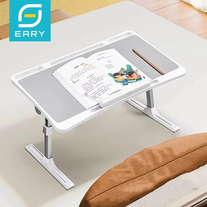 Portable Multifunction Mini Laptop Desk - Compact Bedside Lap Desk for Work & Study
