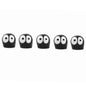 Cute Black Elf Car Interior Decorations 5/10/20 Pack - Funny Auto Console & Rearview Mirror Ornaments