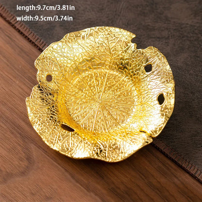 Metal Drink Coaster — Modern Round Table Coaster for Cups & Glasses