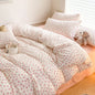 Floral Kawaii Bed Linen Set - Bed Sheet & Duvet Cover Twin / Full / Queen / King (3-4 Pc)