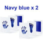Baby Handprint & Footprint Ink Pad Kit — No-Touch Non-Toxic Inkless Stamp for Newborns, Pets & Keepsakes
