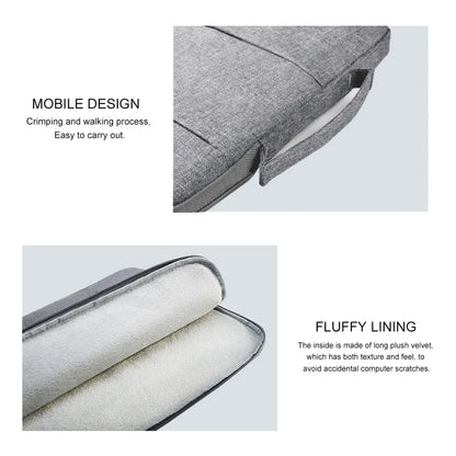 Canvas Laptop Sleeve 11–16 Inch — Slim Zippered Notebook Case