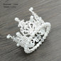 Rhinestone Crown Baking Cake Topper Headwear Decoration Children's Hair Accessories Princess Wedding Birthday Party Supplies New