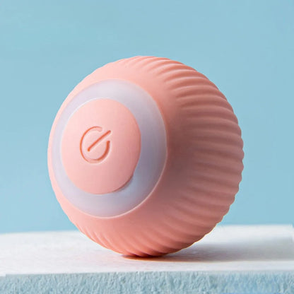 Interactive Automatic Rolling Cat Ball - USB-C Rechargeable Pet Toy, 1.7 in (4.3 cm) Indoor Electronic