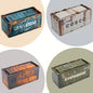 Mini Iron Storage Box Miniature Storage Iron Box Creative Decoration Collect Small Item Desktop Mini Container Model Xmas Gifts