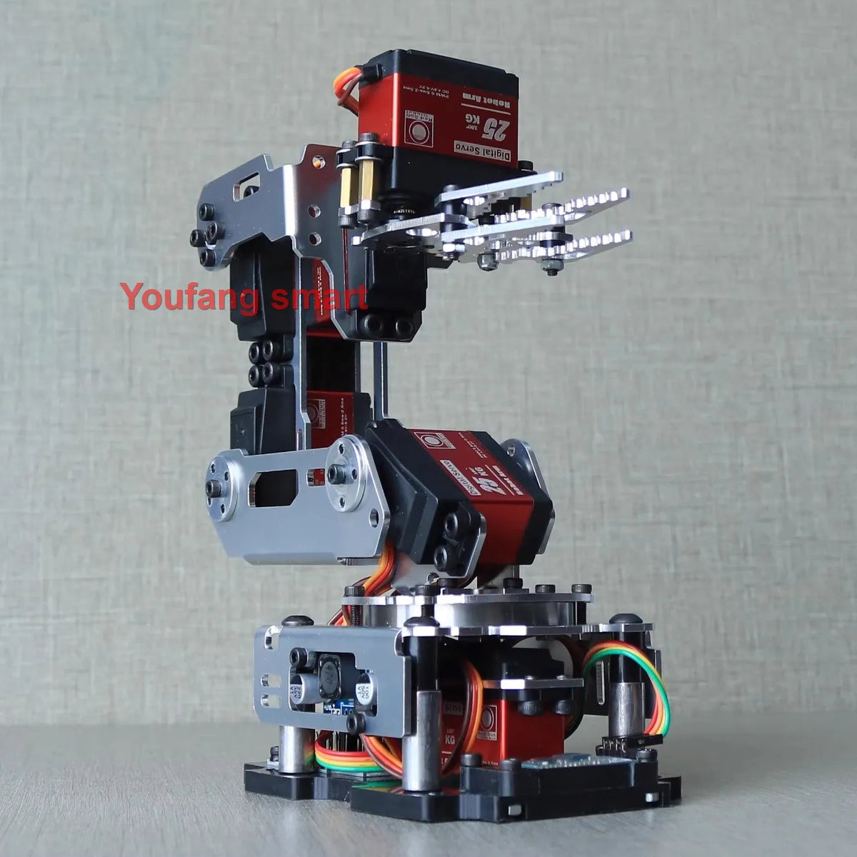 YoufangSmart 6-DOF Robotic Arm Kit with Claw
