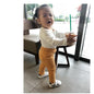 Unisex Kids Cotton High-Waist Leggings - Full-Length Pencil Pants for Girls & Boys (Ages 4-6)