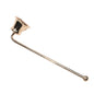 Bell-Shaped Metal Candle Snuffer — Gold Black Silver, 18 cm (7.1 in) Handle Vintage Candle Extinguisher for Home & Spa