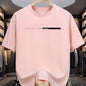 Unisex Summer 100% Cotton Loose Fit Short Sleeve Crew Neck T-Shirt - Lightweight Breathable Casual Tee