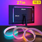 Ambilight RGB LED Monitor Backlight Strip — 24/27/32/34-Inch (61/69/81/86 cm) USB Screen Sync & Music Reactive