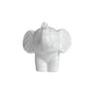 Nordic Style Black and White Golden Elephant Figurine, Auspicious Meaning Home Decoration Item, Stylish and Exquisite Decoration for Living Room and Study, Conveying a Warm Atmosphere