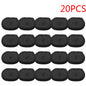 PU Leather Earphones Storage Case - Zippered Protective Carrying Organizer for Wired Earbuds, 101 x 71 x 40 mm (3.98 x 2.80 x 1.57 in)