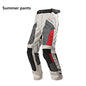 Men's Motorcycle Riding Pants – Breathable Summer & Insulated Winter Waterproof Motorbike Trousers with Removable Liner & Included Knee Pads