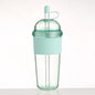 Insulated Flip Straw Bottle — 430ml (14oz) & 630ml (21oz) Leak‑Proof Travel Water Bottle for Coffee, Sports & Work