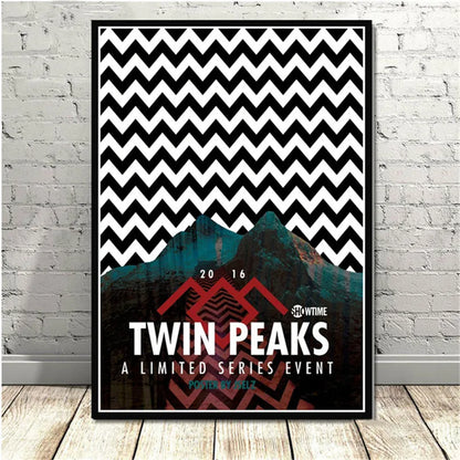 Twin Peaks TV Series Shows Classic Movie Anime Poster And Prints Canvas Painting Art Wall Pictures For Living Room Home Decor
